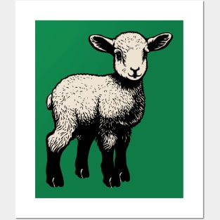 Easter Lamb Posters and Art